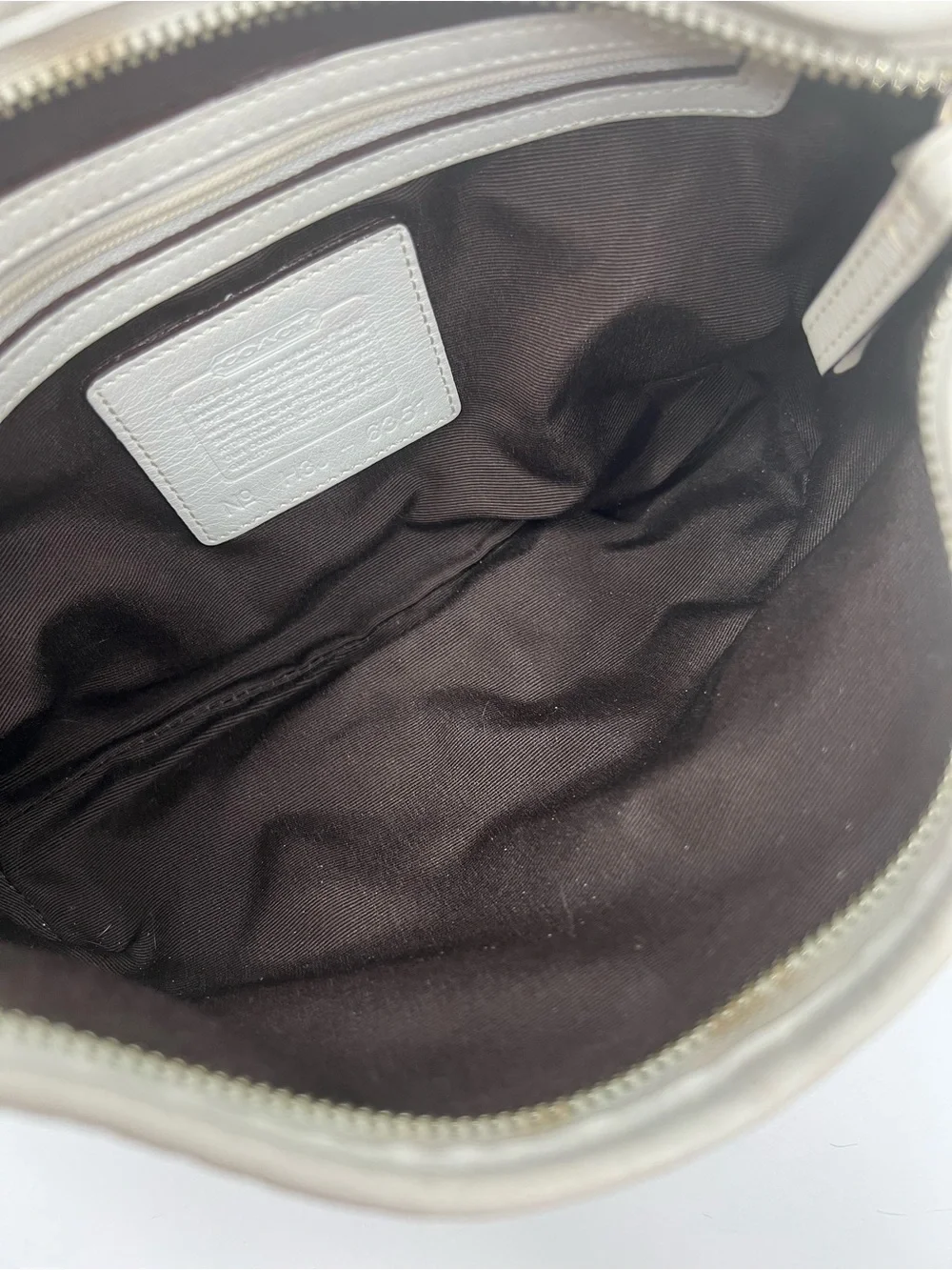 Coach Cream Signature Canvas Soho Mini Hobo Y2K Style # 6351